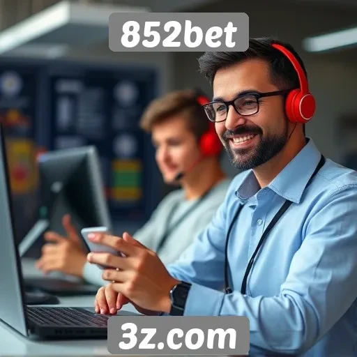 Desempenho do suporte ao cliente da 852bet