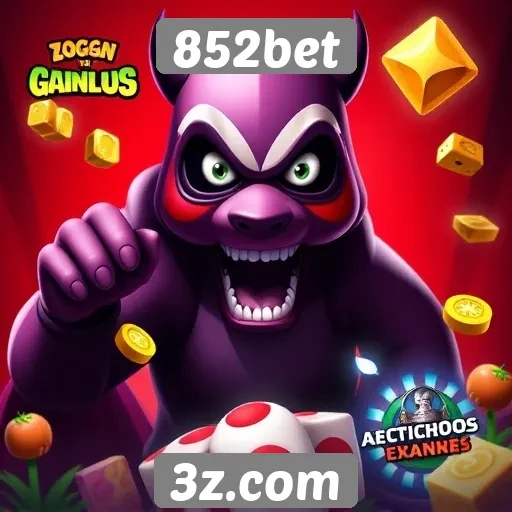 Comparativo de jogos disponíveis na plataforma 852bet